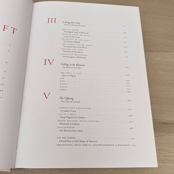 Witchcraft. The Library of Esoterica by Jessica Hundley HARDCOVER - Picture 9 of 16